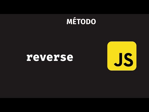 Método reverse | JavaScript Tutorial