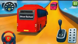 Crazy Bus Mega Ramp Impossible Racing - Bus Stunts Impossible Tracks - Android Gameplay