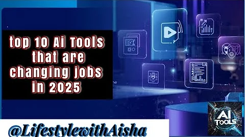 Top 10 AI Tools That Are Changing Your Job in 2025 | Future of Work & AI Revolution !