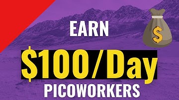 Make $100 Daily Using Picoworkers | Work from home.......