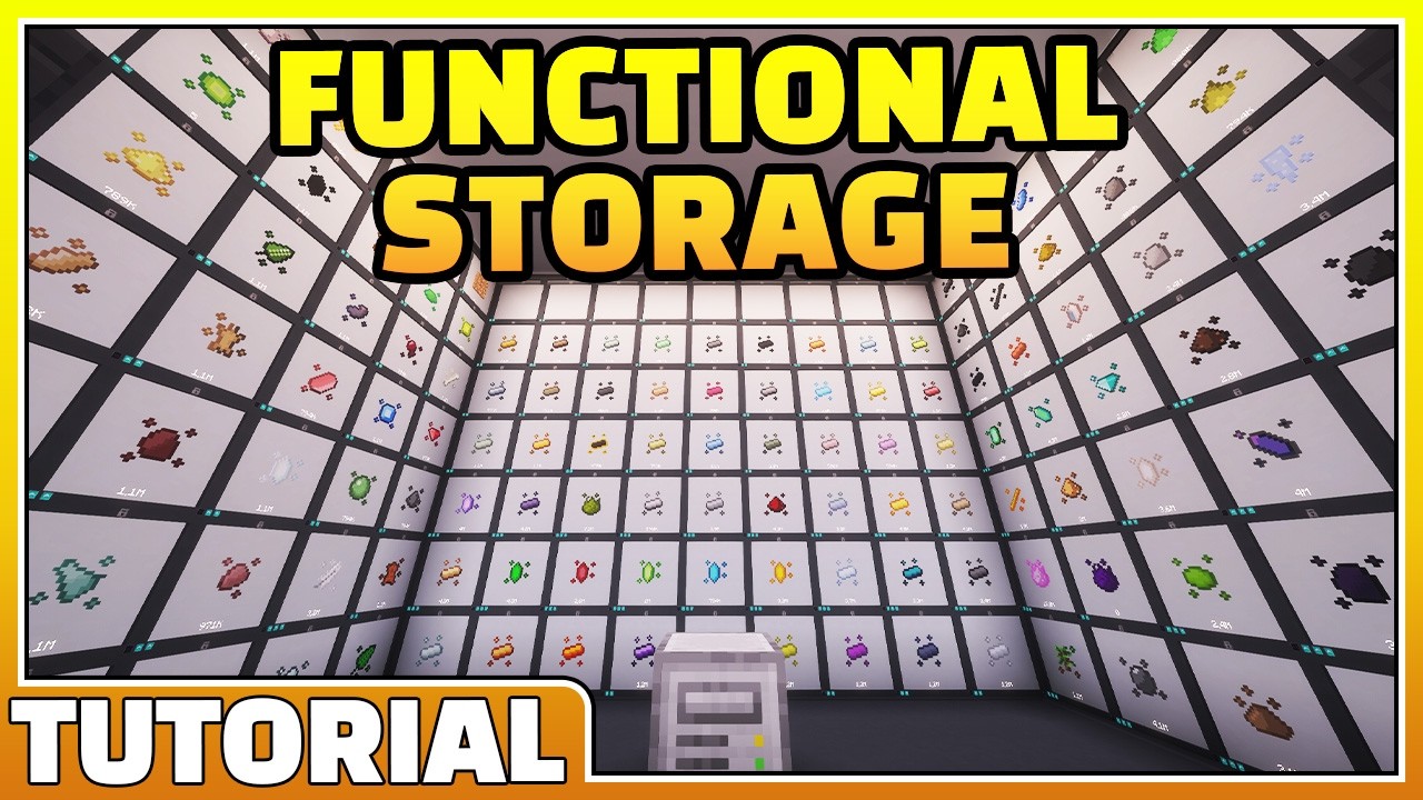 Das ULTIMATIVE Functional Storage Tutorial! (Minecraft Mod Guide) - YouTube