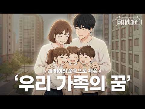 [#LH한국토지주택공사 | 플LH이리스트] 세 아이의 웃음으로 채운 우리 가족의 꿈 #LH전세임대 #LH매입임대