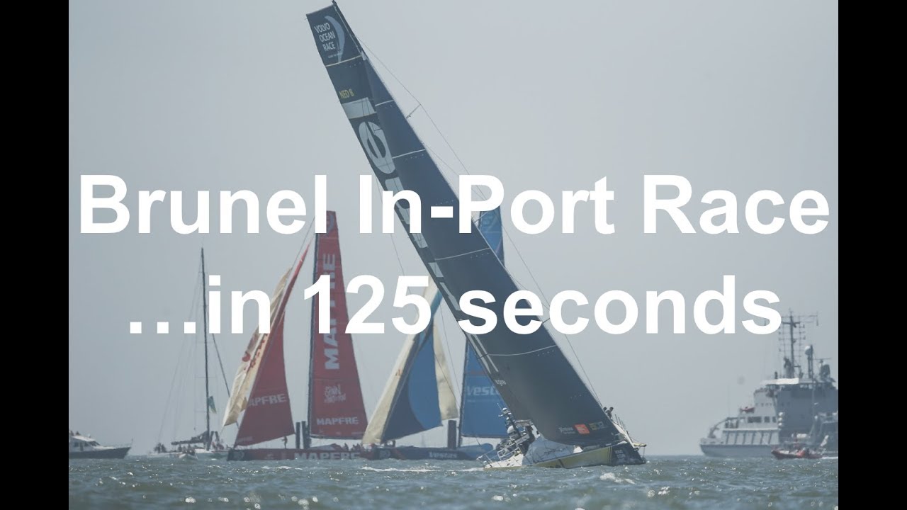 The Brunel In-Port Race The Hague ...in 125 seconds | Volvo Ocean Race
