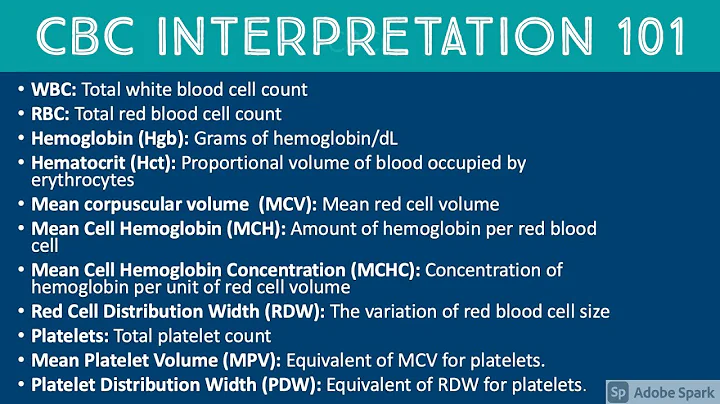 How to Interpret a CBC (complete blood count) (Hem...