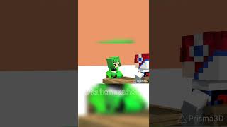 Makan dulu || Template:@DaffaMadridista_15#minecraft #prisma3d #edit #animation #comedy #shorts
