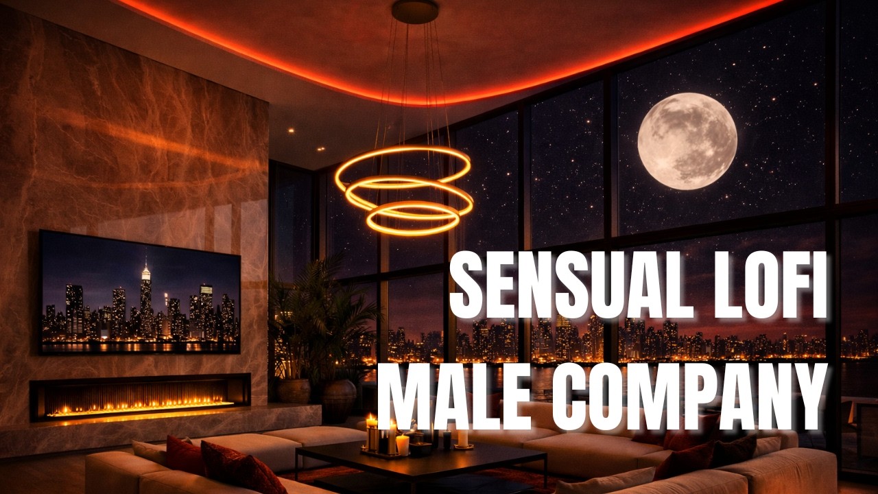 Sensual Lo-Fi with Soft Male Vocals & Smooth Sax 🌙  Deep Midnight Romance | City Chillhop