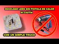 como desoldar leds SMD con un simple truco