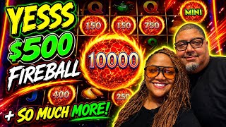 I Left My HOT Machine… and Hubby Got a  $500 FIREBALL | 8 Bonuses Ultimate Fire Link 🔥