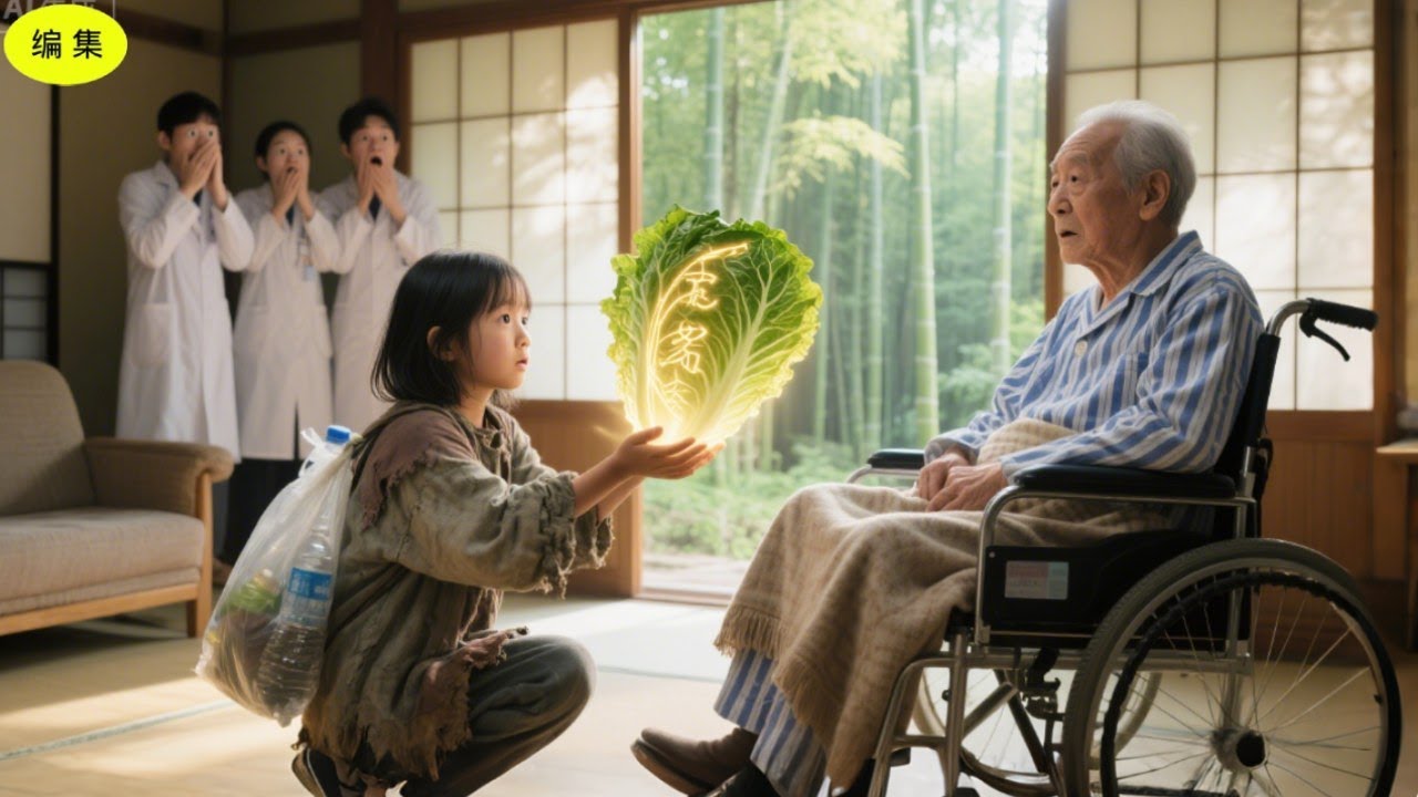 CEOの父親がヘビの毒にやられ、誰にも治せなかったが、通りかかった小さな乞食が白菜の葉を一枚ちぎって食べさせると、3秒で治った！実は、長い間行方不明だった孫娘だった。