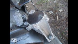 Подушка двигателя. Верхняя опора двигателя Honda CRV 2006-2012