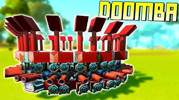 I Created an AI Roomba that Destroys Anyone in Its Path! I Call It DOOMBA! - Scrap Mechanic Gameplay