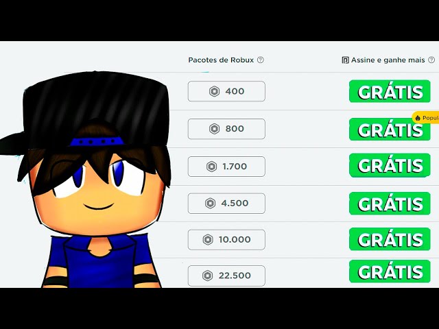 COMO GANHAR 10.000 ROBUX no ROBLOX, NOVO METODO 100% FUNCIONANDO