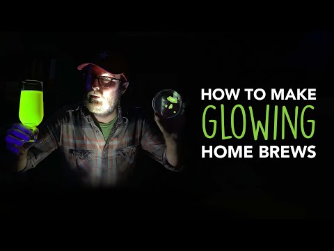 How to make GLOWING Home Brew drinks - EASY!