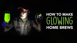 How to make GLOWING Home Brew drinks  EASY!