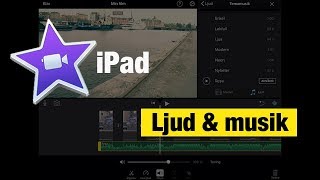 Redigera I IMovie På IPad - Ljud & Musik Del4