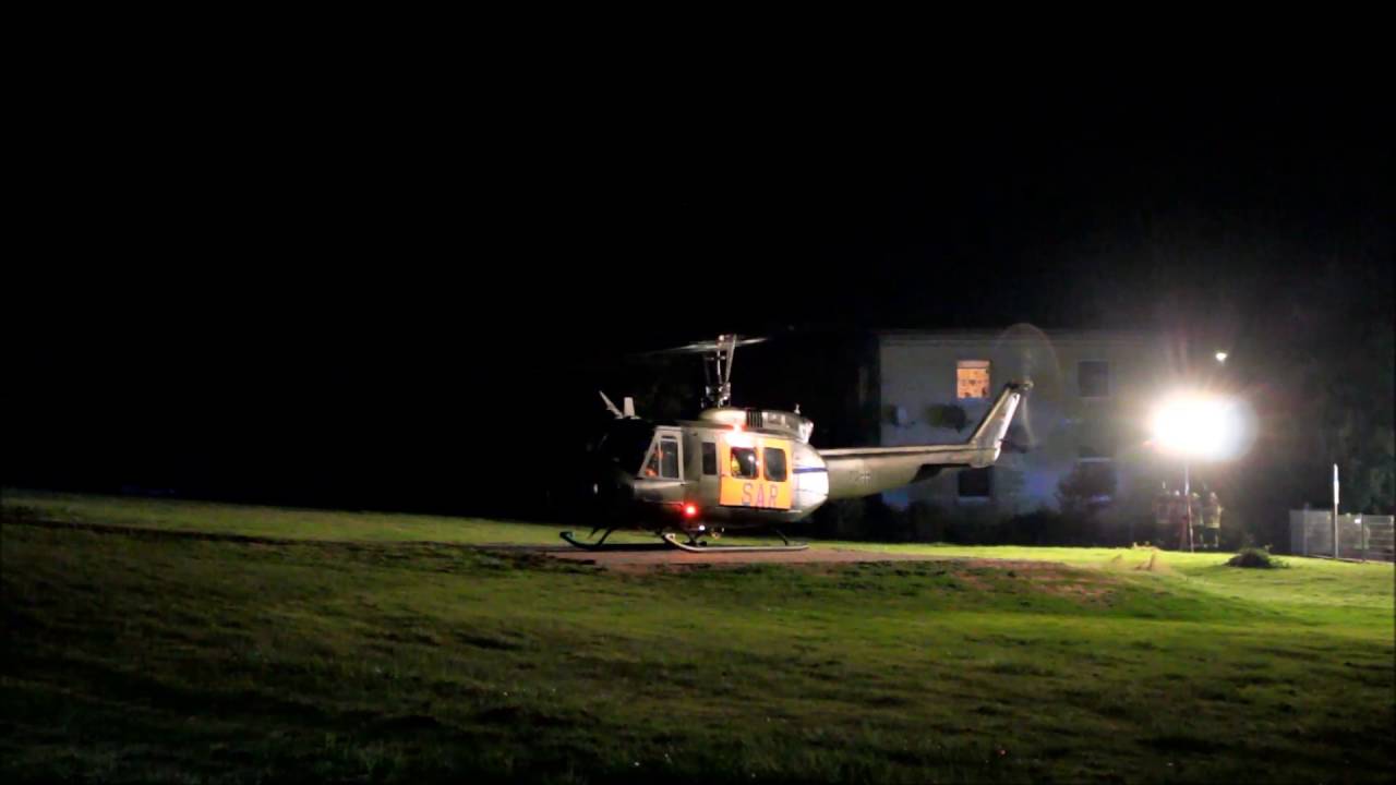 Bell UH-1D (SAR41) am 10 10 2016 Krankenhaus Geilenkirchen