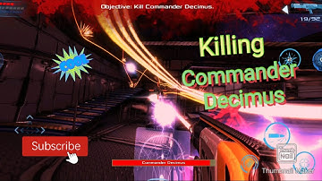 Killing commander decimus | dead effect 2 gameplay | RPWR Gaming