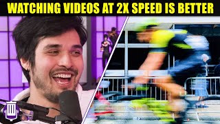 Is Watching Videos at 2x Speed Acceptable Now?