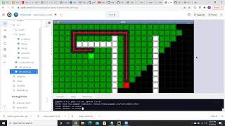 Comparison of search algorithms for Snake Game screenshot 2