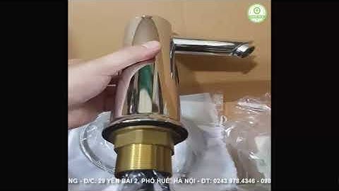 Vòi rửa tay cảm ứng cao cấp HC509 - Nhà thông minh Hometech.vn