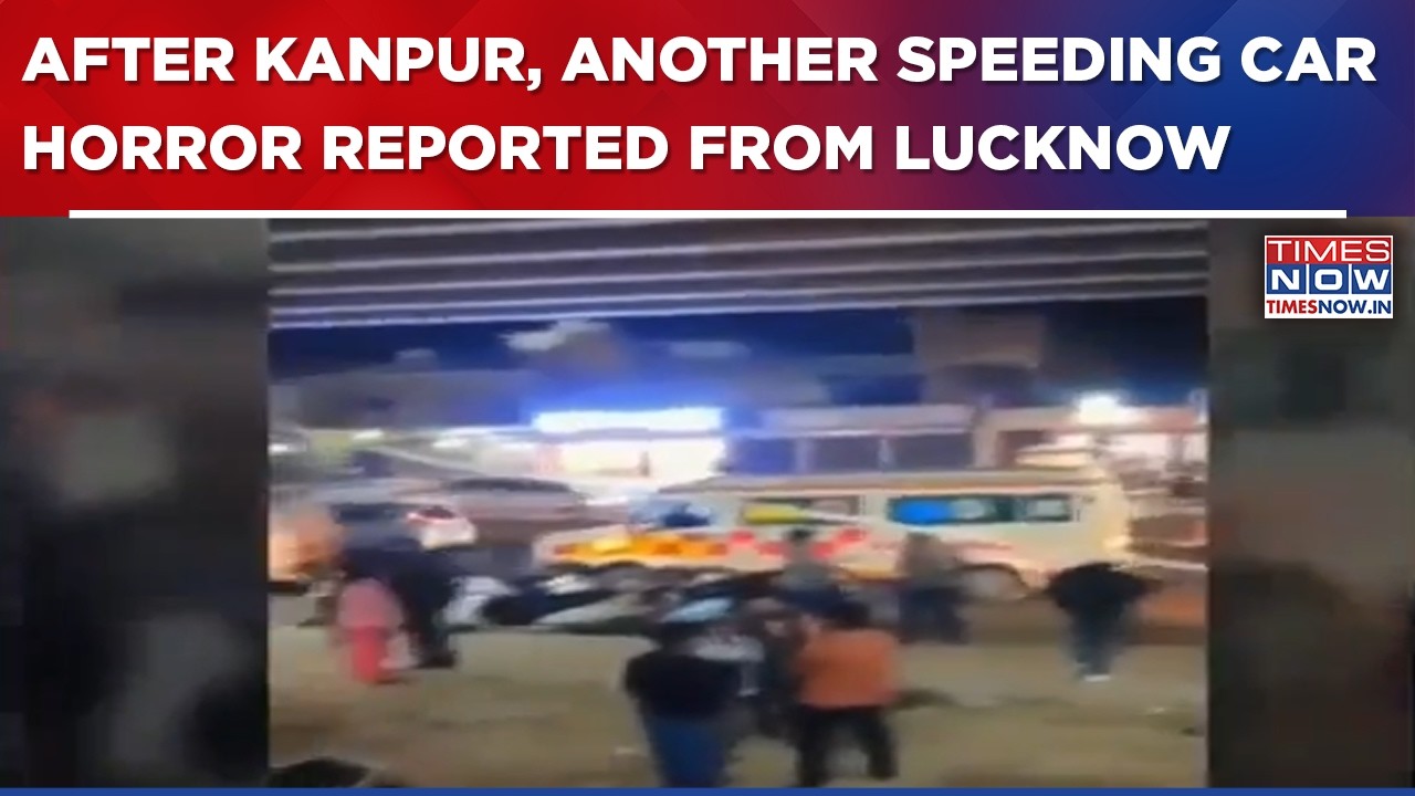 Lucknow Horror Speeding Car Runs Over Bystanders Six Year Old; Child ...