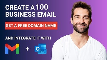 How to Create a 100 Business Email Account + Free Domain | Use it with Gmail & Outlook 2025