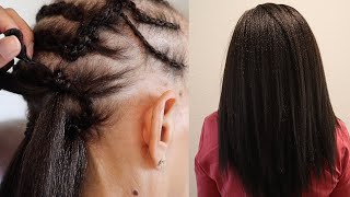 STRAIGHT CROCHET BRAIDS FOR FINE HAIR