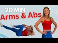 20 Min Low Impact Arms & Abs Sculpt | Lean, Defined & Toned 💪