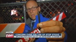 Concern over use of stop sticks in police chases