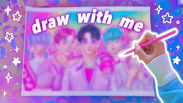 drawing the saja boys + new art supply ♡ KPop Demon Hunters fan art [ft. Ohuhu Halawa pencils]