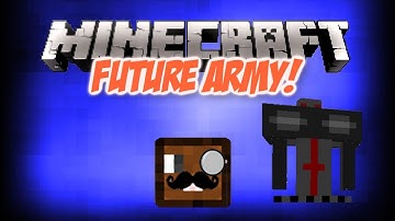 Minecraft Mod Showcase - Future Army (Robots) 1.3.2