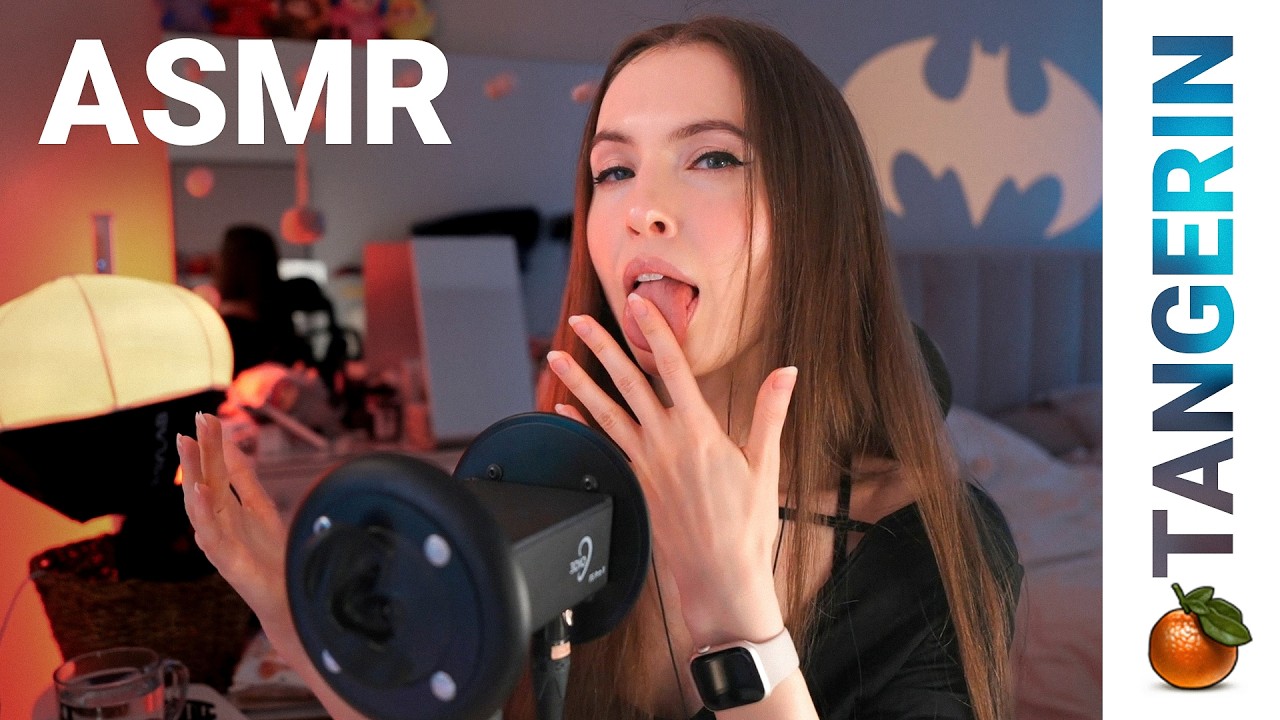ASMR Deep Ear Cleaning, Mic Brushing & Gentle Whispering for Sleep | Tangerin