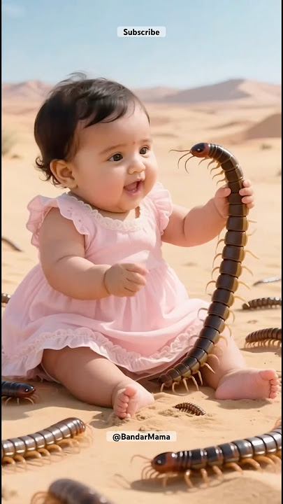 😱🐍 Baby ne kya kha liya ?😭 #aivideo #shorts  #aianimation #bandar #aivideo #aibaby #funny