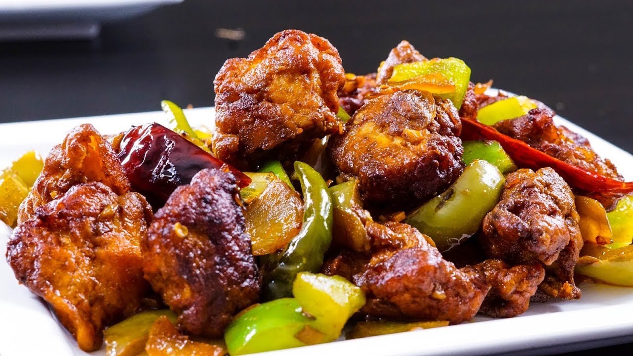 Chilli chiken recipe - YouTube