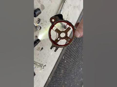 2006 Impala oil filter adapter gasket replacement - YouTube