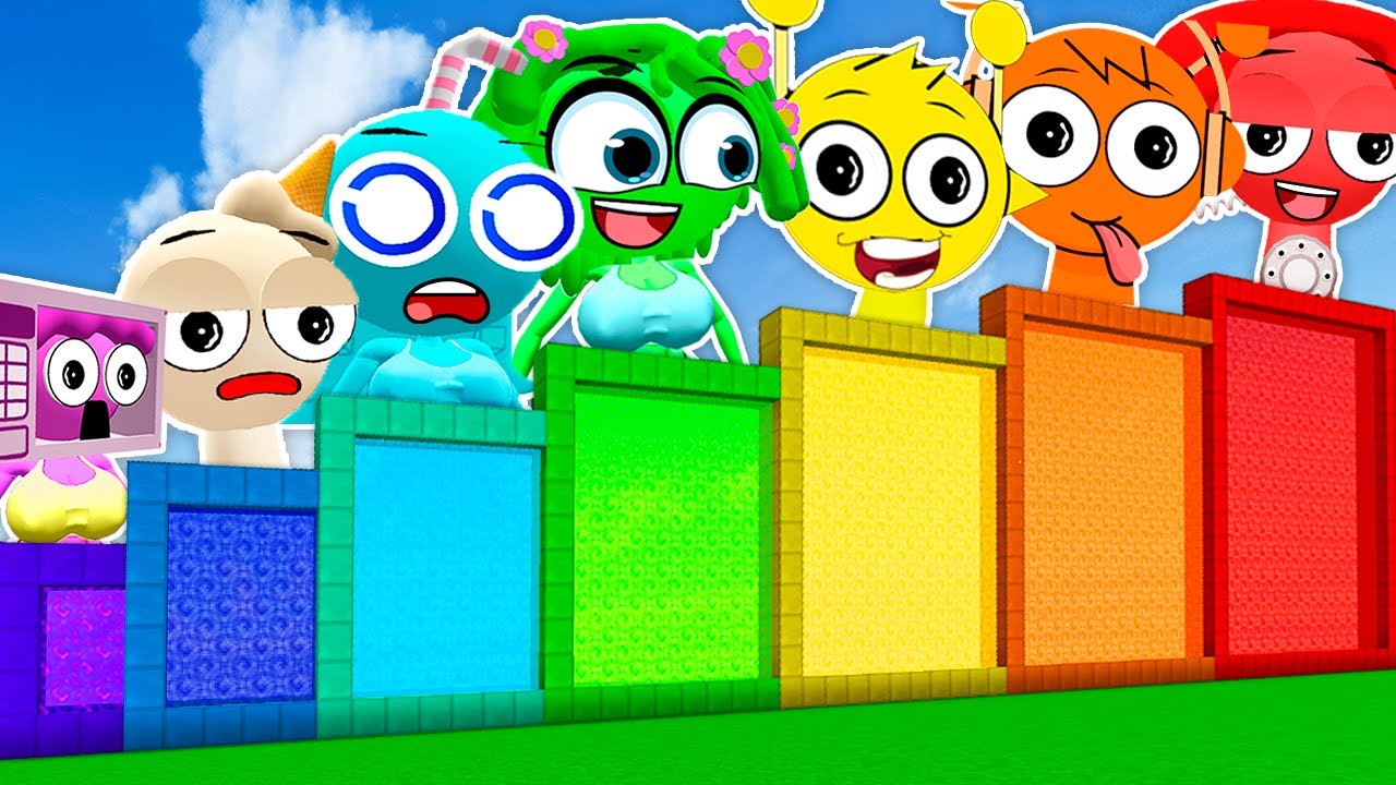 ВЫЖИВАНИЕ ВО ВСЕХ ПОРТАЛАХ ВСЕ НОВЫЕ СПРУНКИ В МАЙНКРАФТ