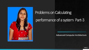 Problems on calculating system performance | Part 3 | ACA | By BhanuPriya