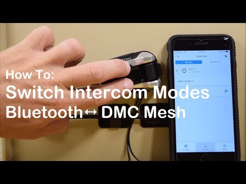 Cardo PACKTALK/BOLD - Change Intercom Mode (DMC Mesh/Bluetooth)