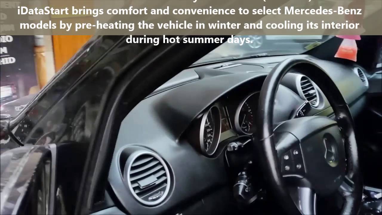 Remote start for Mercedes Benz CL GL ML R S Class ADS BZ1 eldibg YouTube
