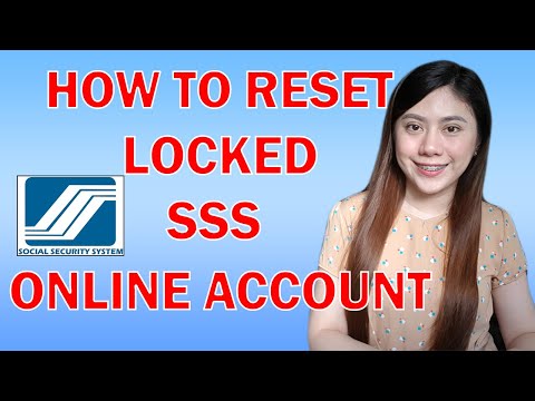 HOW TO RESET LOCKED SSS ONLINE ACCOUNT