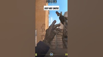 Try this easy smoke to block the awp #counterstrike2 #cs2 #csgo #counterstrike #lineup #dust2