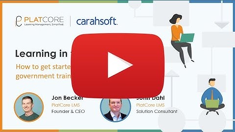Government Learning Workflows - Built on ServiceNow
