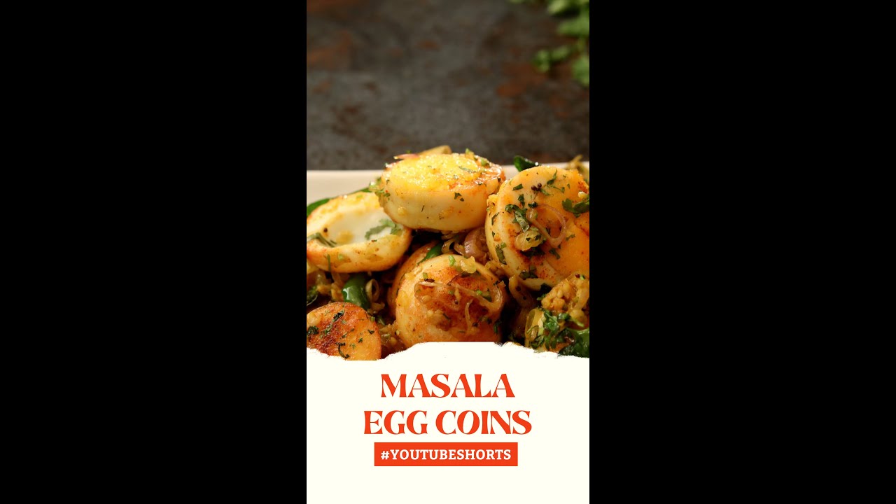 Masala Egg Coins | #Shorts | Sanjeev Kapoor Khazana