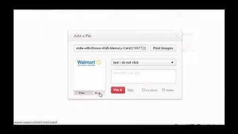 Using the Pin It Button to Add Images on Pinterest