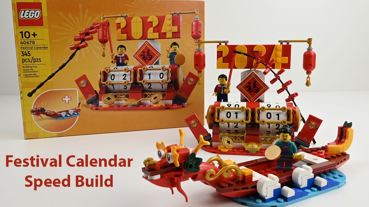 LEGO Festival Calendar #40678 Speed Build - Brickenridge