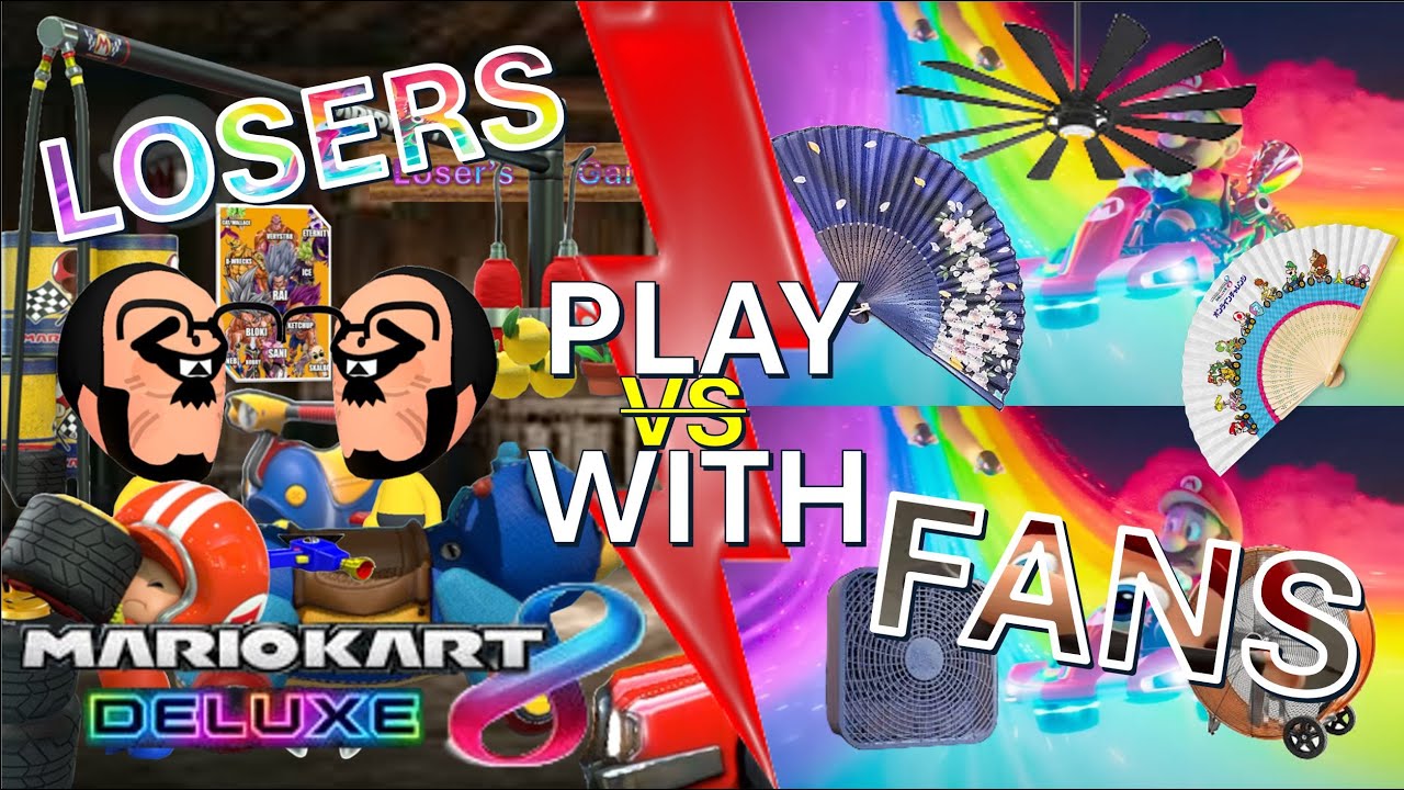 The Unafforders Unafford A Sunday Stream | Mario Kart 8 Deluxe 2 Player With Fans