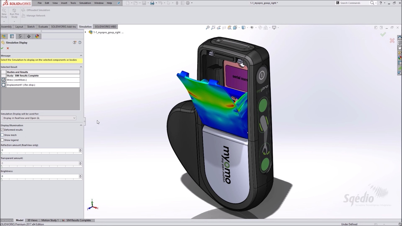 SOLIDWORKS 2017 - 14. Simulation - YouTube