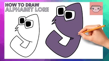 How To Draw Alphabet Lore - Lowercase Letter G | Cute Easy Step By Step Drawing Tutorial