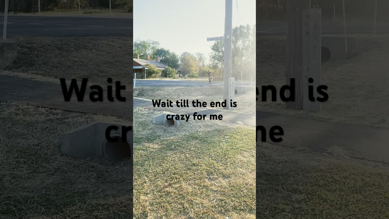 First ever one hander on a bike