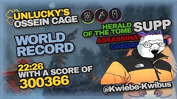 (ZOOMER ESO Worm Cult pt.2 U48) vOC HM World Record [22:26 300366 Score] ft. Unlucky. ARC DD POV